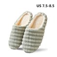 thumbnail image 1 of Women's Slippers Warm Plush Slip On House Slippers Soft Cozy Fleece-Lined Slippers with Anti-Slip Soles, 1 of 6