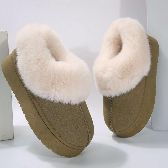 Women's Slippers Waterproof Anti-Slip Thick Sole Indoor & Outdoor Use
