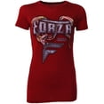 thumbnail image 1 of Women's Slither MMA T-Shirt - Scarlet, 1 of 3
