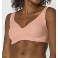 thumbnail image 1 of Women's Sloggi 186738 Zero Feel V-Neck Bralette (Coral S), 1 of 1