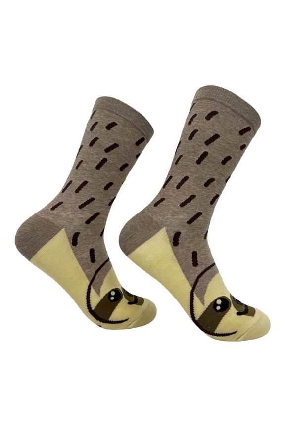 Women's Sloth Socks Funny Cute Cuddly Lazy Mammal Footwear