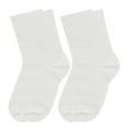 thumbnail image 1 of Women's Slouchy Ankle Socks Soft Solid Cotton for Casual Comfort 2 Pairs, 1 of 7