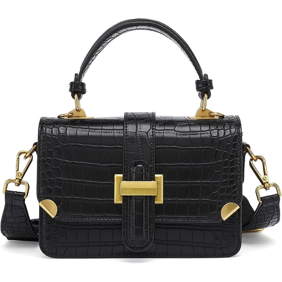 Women's Small Classy body Purse Top Handle Handbags Leather Satchel Bags for Women