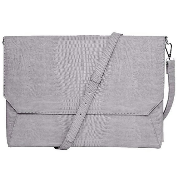 Women's Small Crossbody Purse | Shoulder Bag | Cellphone Wallet with Adjustable Strap (Platinum)