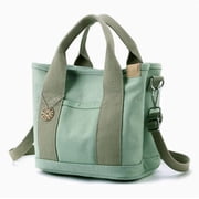 Women's Small Mini Tote Bag Lightweight Handbag Ideal for Work, Shopping, and Travel Canvas Tote Bag