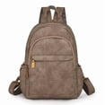 thumbnail image 1 of Women's Small PU Leather Backpack Purse, Convertible Sling Shoulder Bag, Fashion Multiway Ladies Bag, 1 of 10