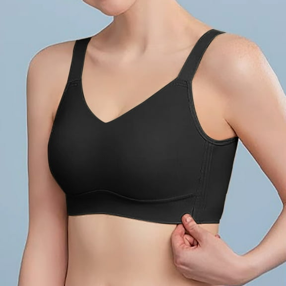 Women's Small Sagging Thin Thin Traceless Rabbit Ears Bra Underwear Sports Brawls for Women Compression Sports Bra Sports Bras for Women High Support Pack Low Support Sports Bras for Women Womens