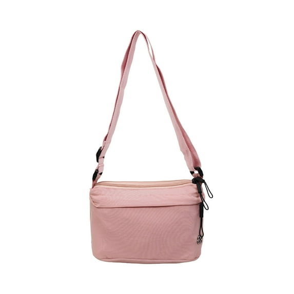 Women's Small Square Crossbody Bag - Fashionable Lightweight Casual Shoulder Bag, Stylish Mini Messenger Bag ( Pink )