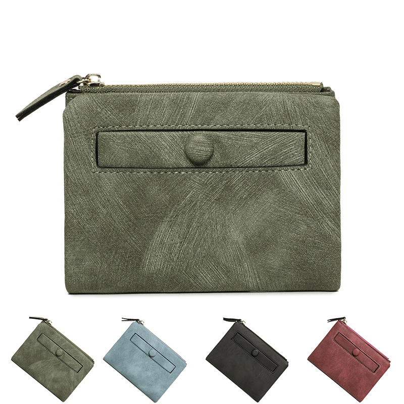 Women's Small Wallet RFID Blocking Change Pouch Credit Card Holder Mini