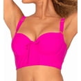 thumbnail image 1 of Women's Smart and Sexy SA625 Longline Underwire Bikini Swim Top (Fuschia Sizzle 42DD), 1 of 1