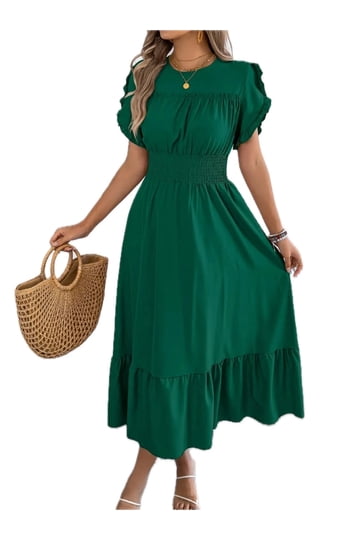 button up maxi dress Button up Maxi Tiered Dress