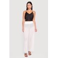thumbnail image 1 of Women's Smocked High Waisted Mesh Pants, 1 of 4