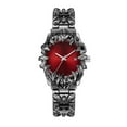 thumbnail image 1 of Gothic Stainless Steel Claw Watch – Special Shape, Waterproof Quartz Mens Wristwatch, 1 of 8