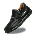 thumbnail image 1 of Women's Sneakers Comfortable Orthopedic Sneakers Handmade Leather Comfy On Loafers for, 1 of 9