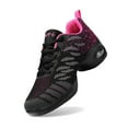 thumbnail image 1 of Women's Sneakers Sports Jazz Shoes Athletic Sports Dance Training Shoes with Lace Air Cushion for Fitness, 1 of 9