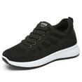 thumbnail image 1 of Women's Sneakers,Women's Walking Shoes,Breathable Running Shoes,Black, 1 of 6