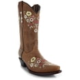 thumbnail image 1 of Women's Snipped Toe Western Boots | Floral Showstopper Cowgirl Boots (M50044), 1 of 9