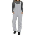 thumbnail image 1 of Women's Snow Bibs Ski Waterproof Insulated Overalls Ripstop Snowboard Pants Winter Sleeveless Jumpsuit, 1 of 6