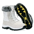 thumbnail image 1 of Women’s Snow Boot Waterproof Lace Up Mid-Calf Outdoor Winter Rubber Sole Deep Tread, 1 of 6