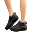 thumbnail image 1 of Women's Snow Boots - Fabric -On Outdoor Footwear for Cold Weather Adventures Stylish and Comfortable for Daily Use, 1 of 7
