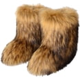 thumbnail image 1 of Women's Snow Boots | Fuzzy Winter Booties with Leg Warmth for Comfortable Outdoor Walking, 1 of 13