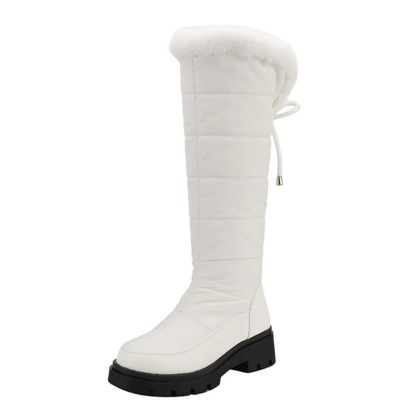 Women's Snow Boots Knee High Warm Winter Shoes