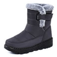 thumbnail image 1 of Women's Snow Boots Stylish Thickened Winter High Top Casual Warm Boots for Outdoor Activities Comfy and with Sole for Comfort, 1 of 5