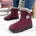 thumbnail image 1 of Women's Snow Boots | Waterproof Faux Fur Lined | Warm Cozy Winter Booties | Anti-Slip Sole | Stylish Outdoor Shoes, 1 of 10