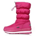 thumbnail image 1 of Women's Snow Boots - Winter Solid Color Thick Sole Protective On Footwear for Comfort and Style, 1 of 5