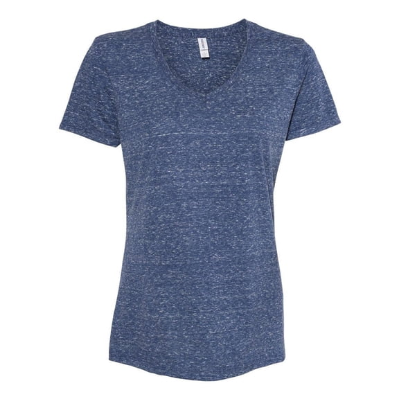 Women's Snow Heather Jersey V-Neck