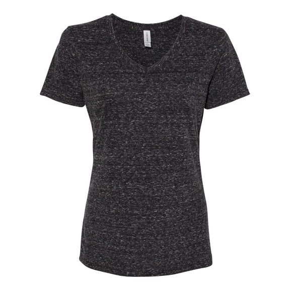 Women's Snow Heather Jersey V-Neck