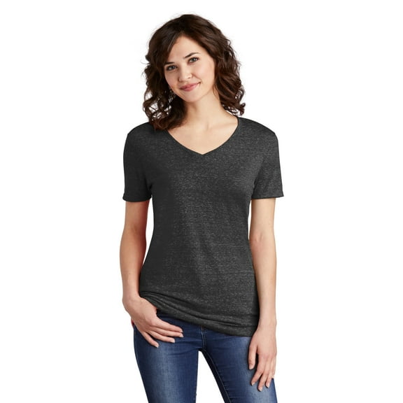 Women's Snow Heather Jersey V-Neck