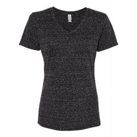 Women's Snow Heather Jersey V-Neck