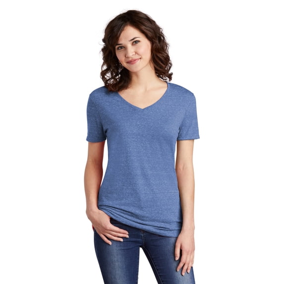 Women's Snow Heather Jersey V-Neck