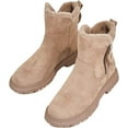thumbnail image 1 of Women's Snow Middle cylinder Boots - with Anti-Slip Sole Walking Boots, 1 of 6