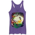 thumbnail image 1 of Women's Snow White and the Seven Dwarfs Dance Scene  Racerback Tank Top Purple Heather X Large, 1 of 3