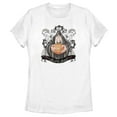 thumbnail image 1 of Women's Snow White and the Seven Dwarfs Evil Queen Pumpkin Graphic Tee White Large, 1 of 4