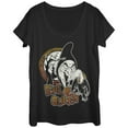 thumbnail image 1 of Women's Snow White and the Seven Dwarfs Evil Queen Scoop Neck Black 2X Large, 1 of 3