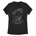 thumbnail image 1 of Women's Snow White and the Seven Dwarfs Pet Raven  Graphic Tee Black Small, 1 of 3