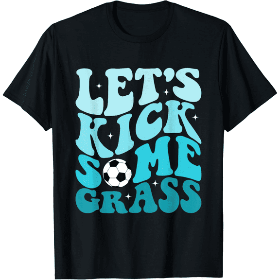 Women's Soccer Mom Printed Graphic Tee Funny Cute Short Sleeve Crewneck Casual Cotton T-Shirt