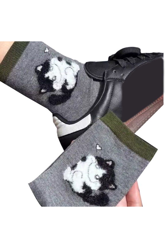 Women's Socks Cartoon Crews Socks Soft Aboves Ankle High Sock Fun Novelty Bootie Dress Sock Hosiery