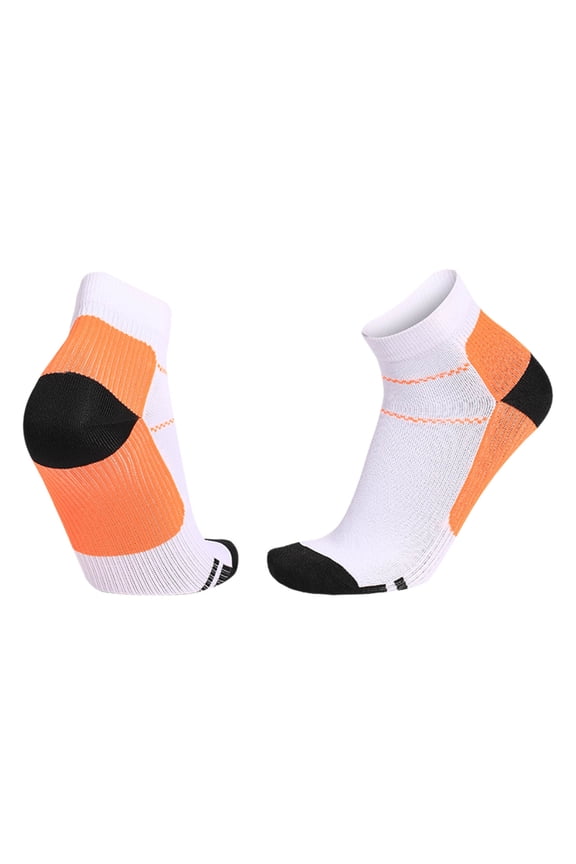 Women's Socks Combed Breathable Antibacterial Socks for Men Women Trendy Sports Socks for Women Orange Free Size