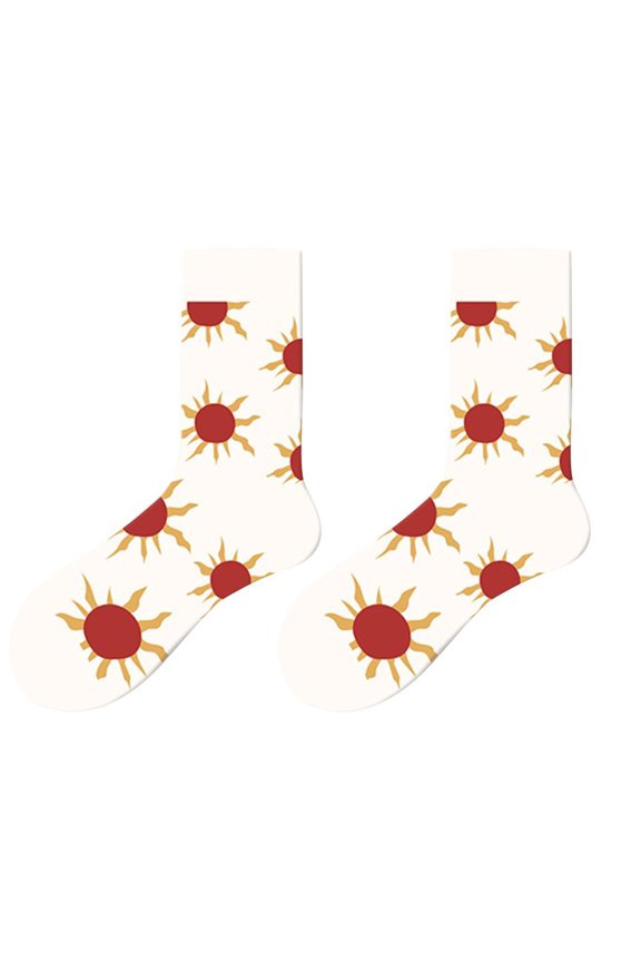 Women's Socks Fashionable Socks Mid-tube Socks Outdoor Versatile Outerwear Socks