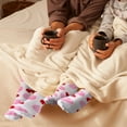 thumbnail image 1 of Women's Socks Valentine's Day Heart Print Socks for Women ,Mid Calf Cotton Socks for Fall Winter, Crew Socks Cute Socks,Valentines Day Gifts B,B, 1 of 8