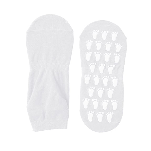 Women's Socks - Women's Non- Grip Socks for Yoga Dance and Indoor Home Use Comfortable Breathable Workout Socks,White