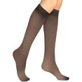 thumbnail image 1 of Women's Socks - Women's Sheer Knee High Stockings Elegant Thin Dress Socks for Formal Wear and Everyday Comfort,Black, 1 of 2