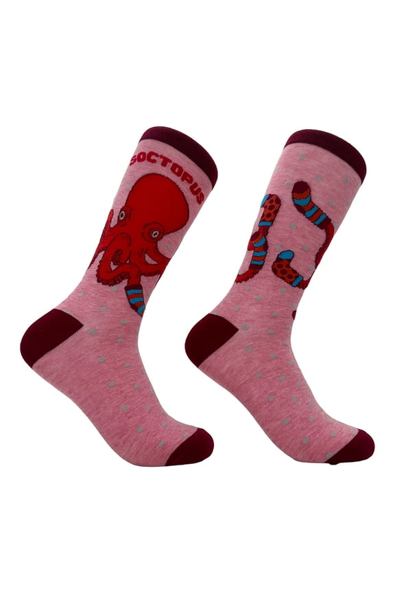 Women's Soctopus Socks Funny Deep Sea Octopus Joke Footwear