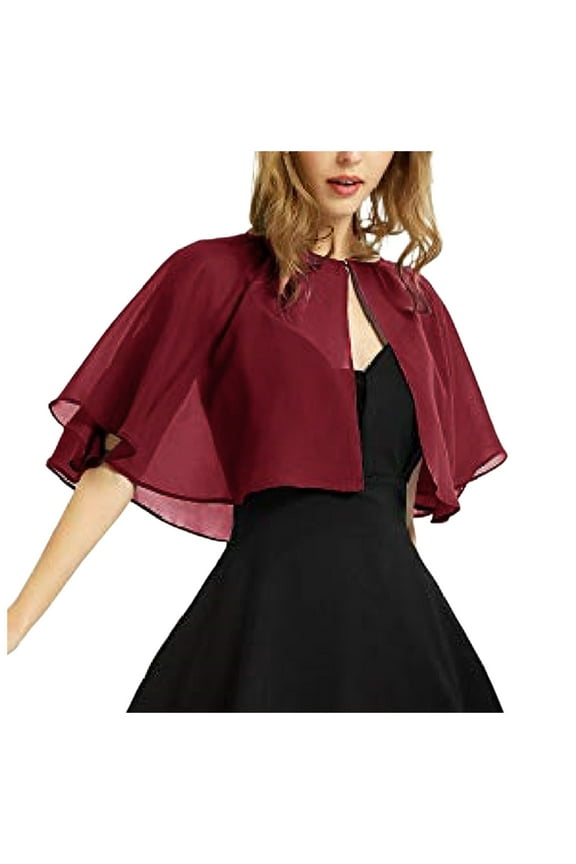 Women's Soft Chiffon Shawl Wraps For Evening Dress Wedding Cape Flapper Cover Up Knit Shawl Wrap Evening Wraps And Shawls Formal Lace for Women Cover up for Women Formal Flapper Caplet Glitter