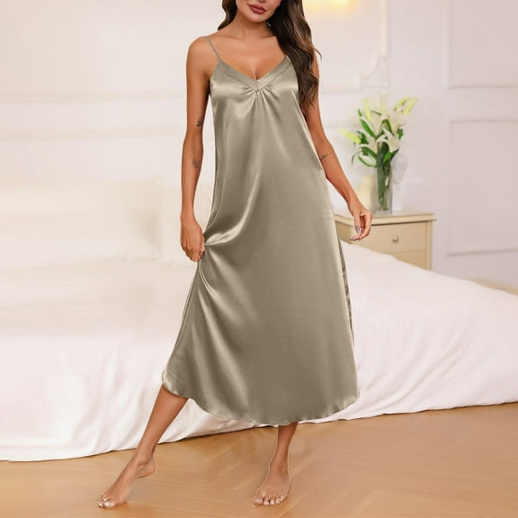 Women's Soft Comfortable Nightgown Sleepshirt Relaxing Sleepwear Loose Fit Button Down Nightdress for Cozy Nights