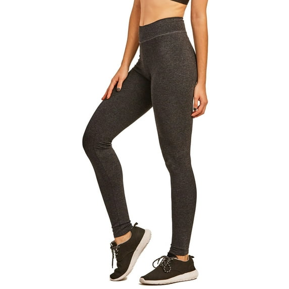 Women's Soft Cotton Leggings, Charcoal Gray S, 1 Pack